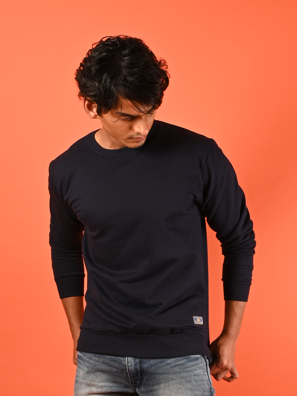 Navy Sweat Shirt