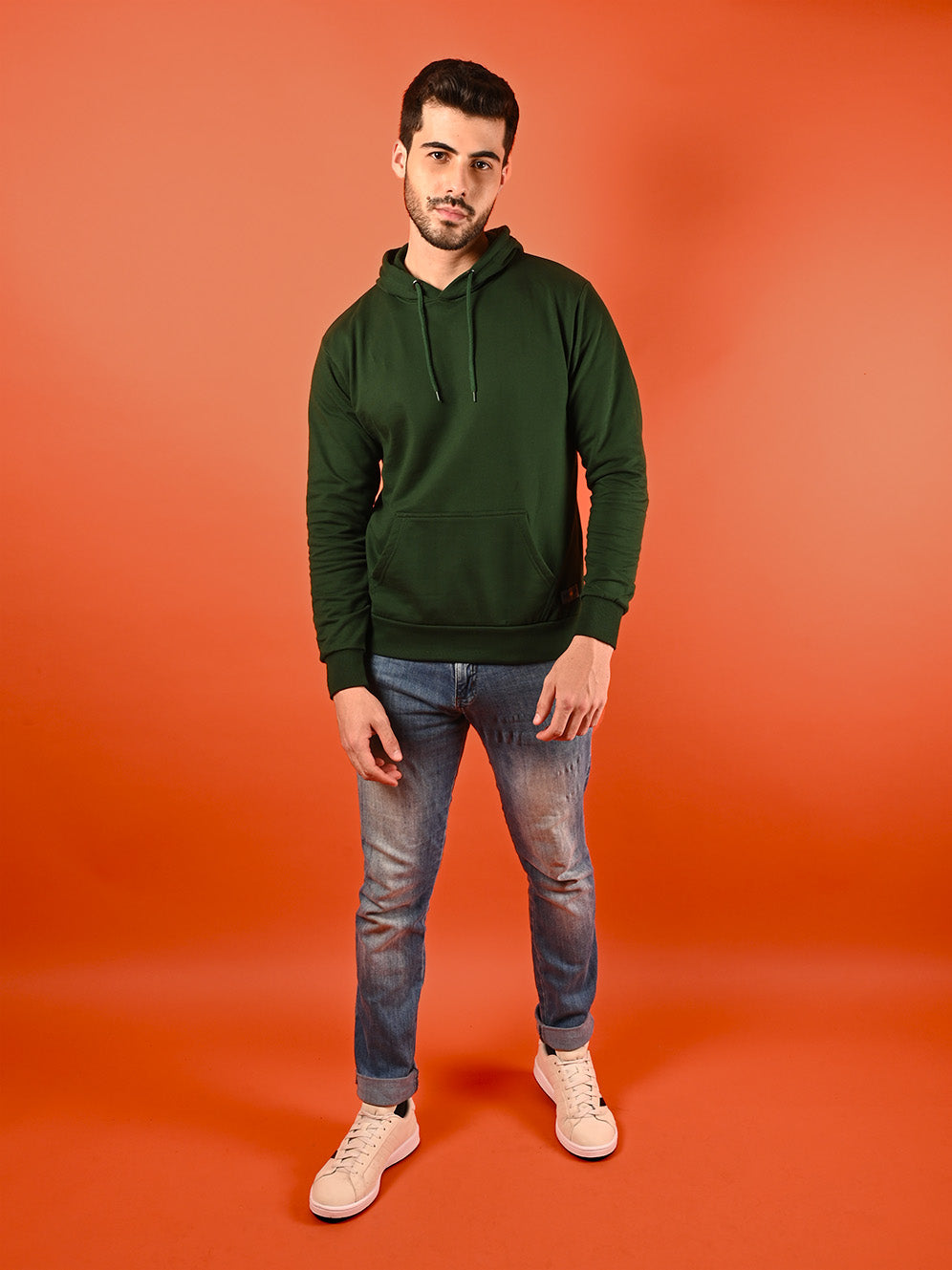 Green Men's Hoodie