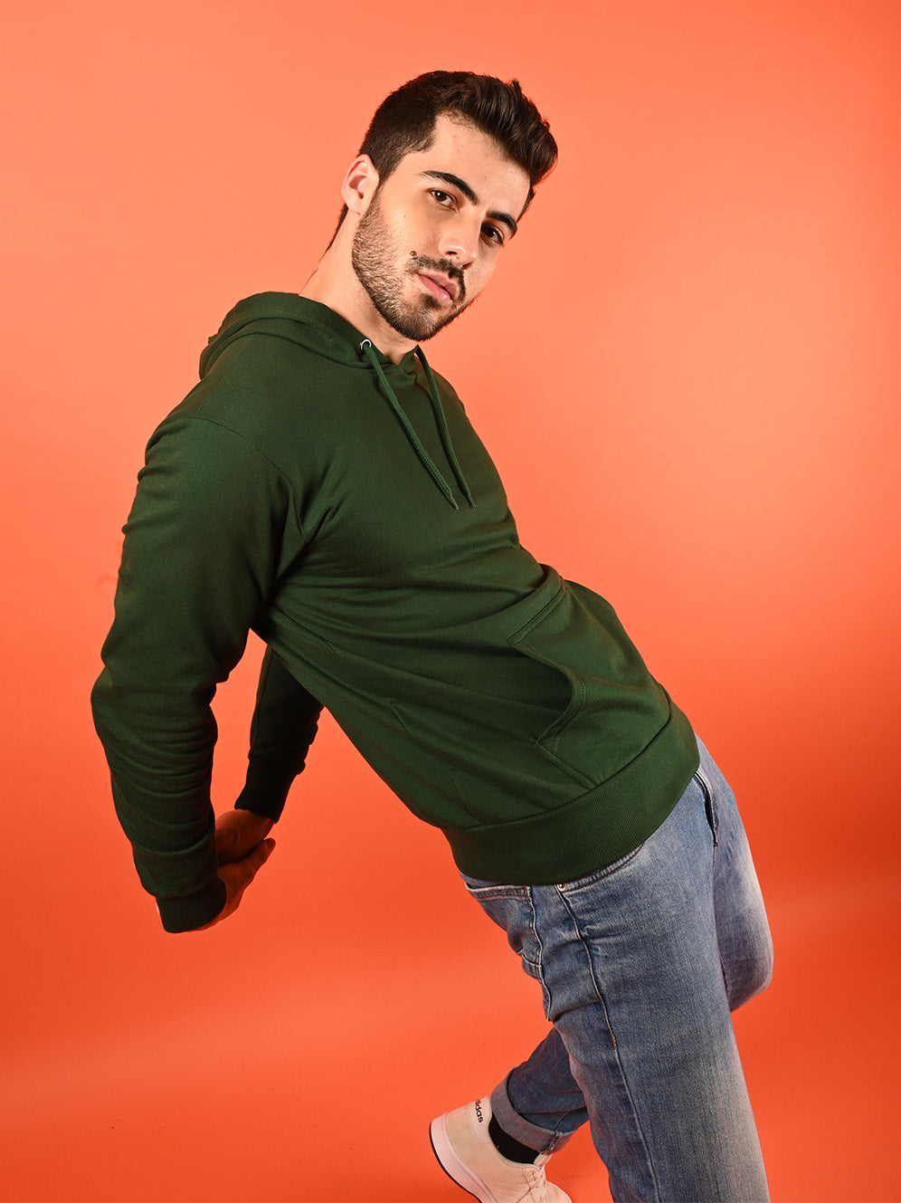 Green Men's Hoodie
