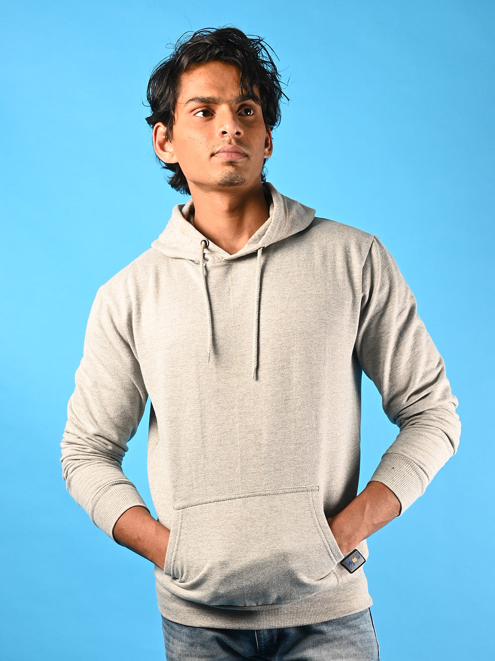 Grey Men's Hoodie