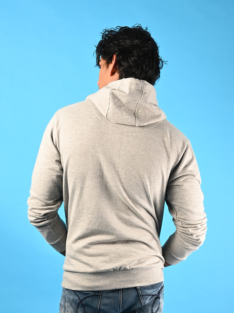Grey Men's Hoodie