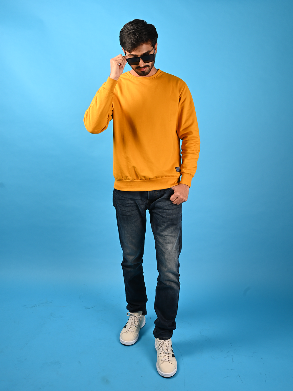 Mustard Yellow Sweat Shirt