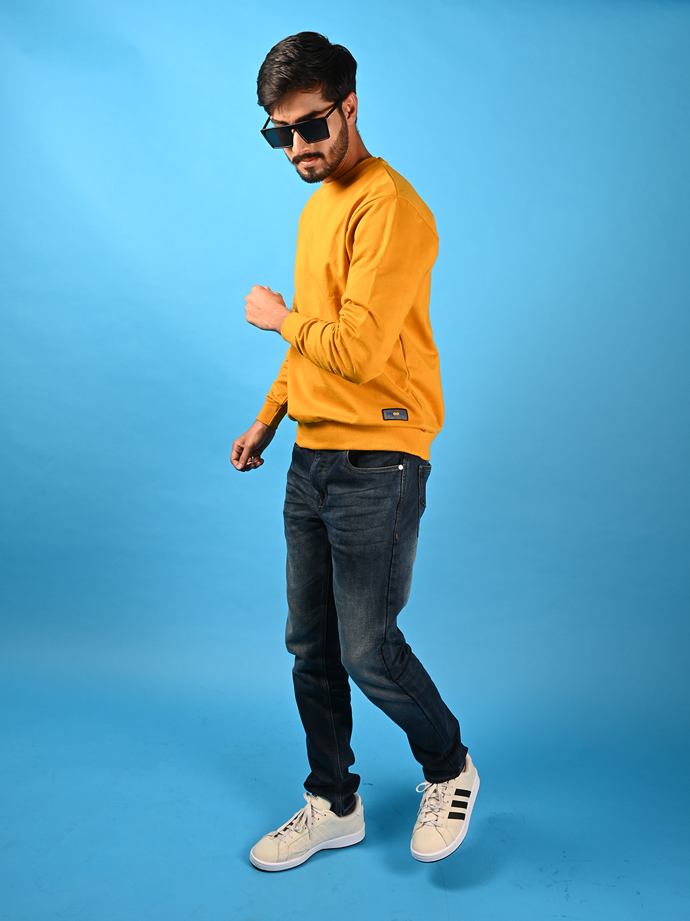 Mustard Yellow Sweat Shirt