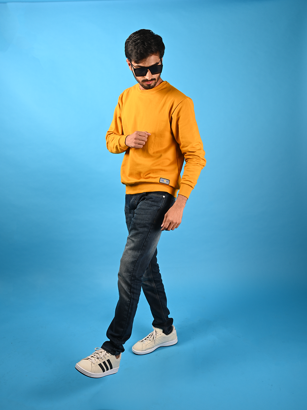 Mustard Yellow Sweat Shirt