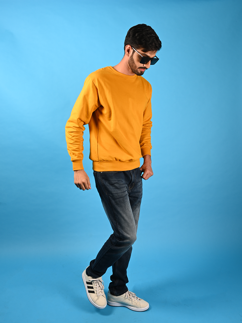 Mustard Yellow Sweat Shirt