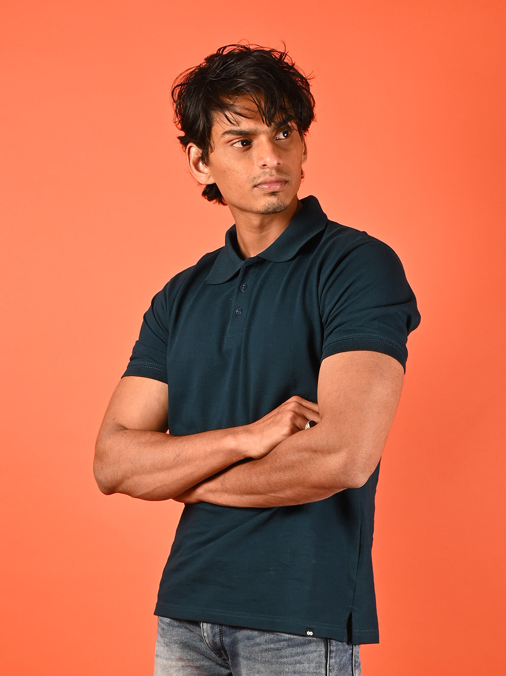 Petrol Blue Polo