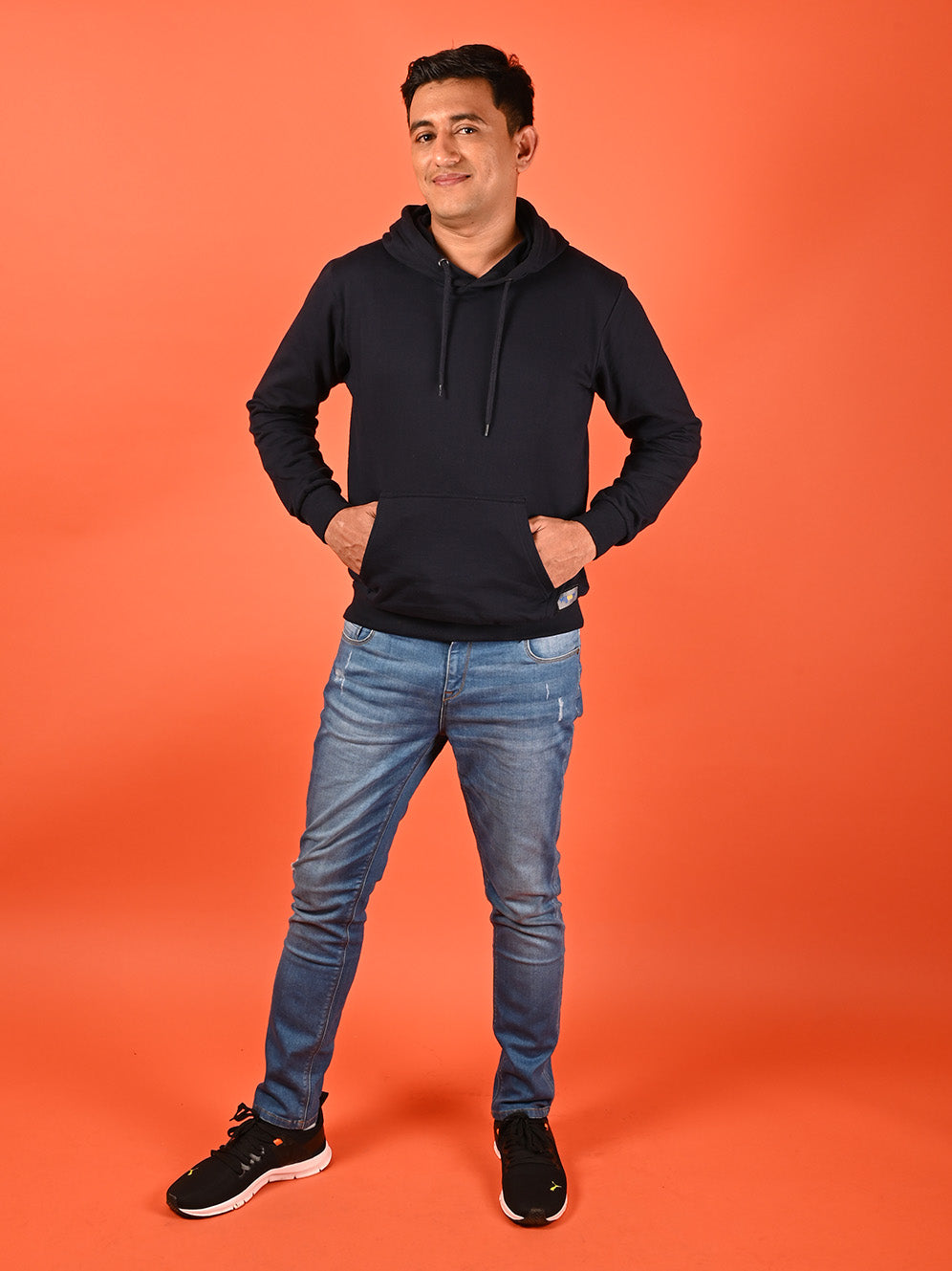 Navy Men's Hoodie