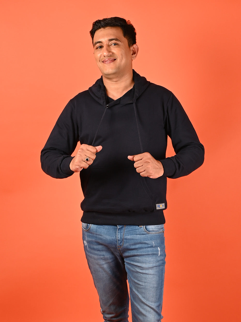 Navy Men's Hoodie