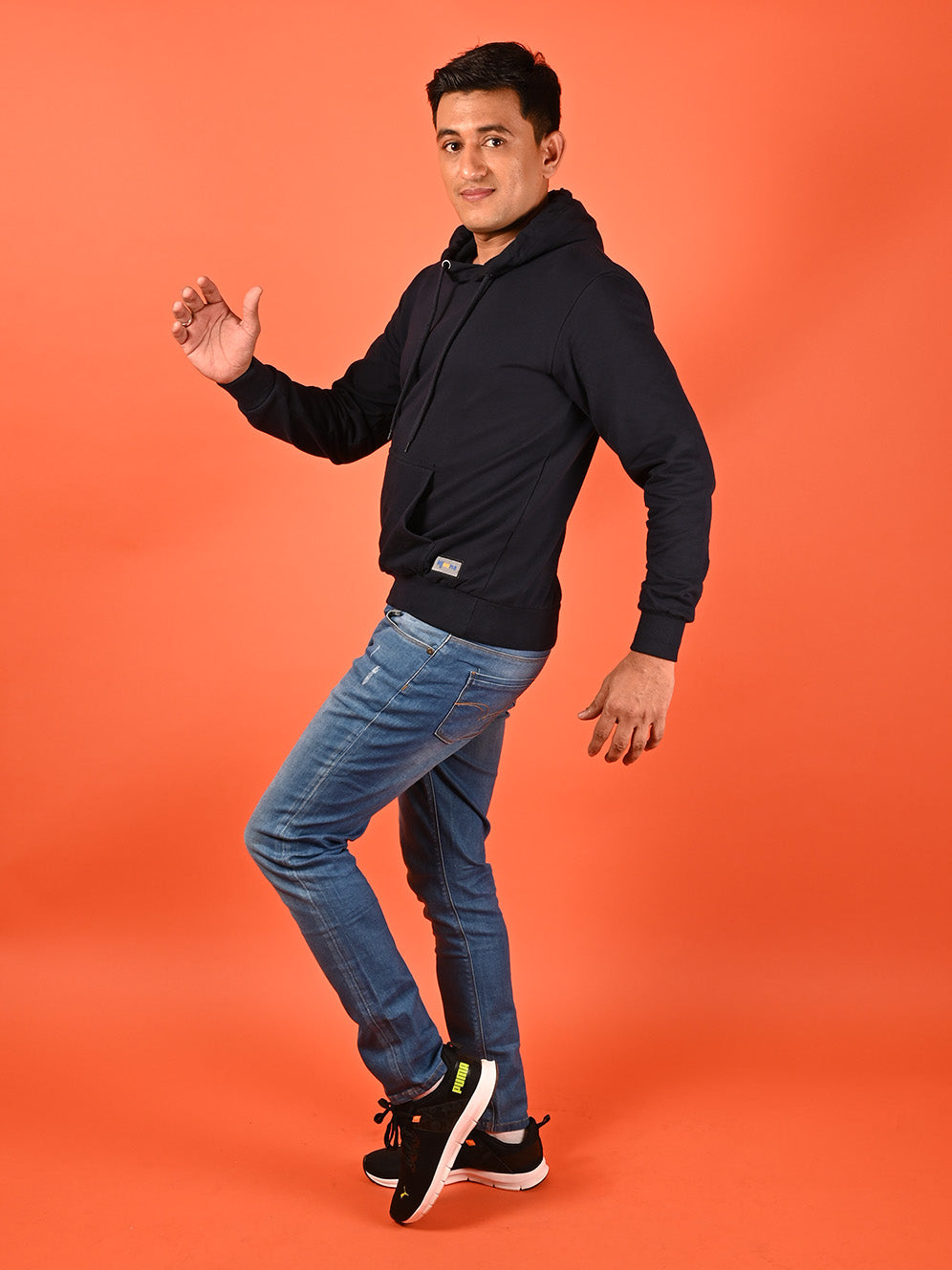 Navy Men's Hoodie
