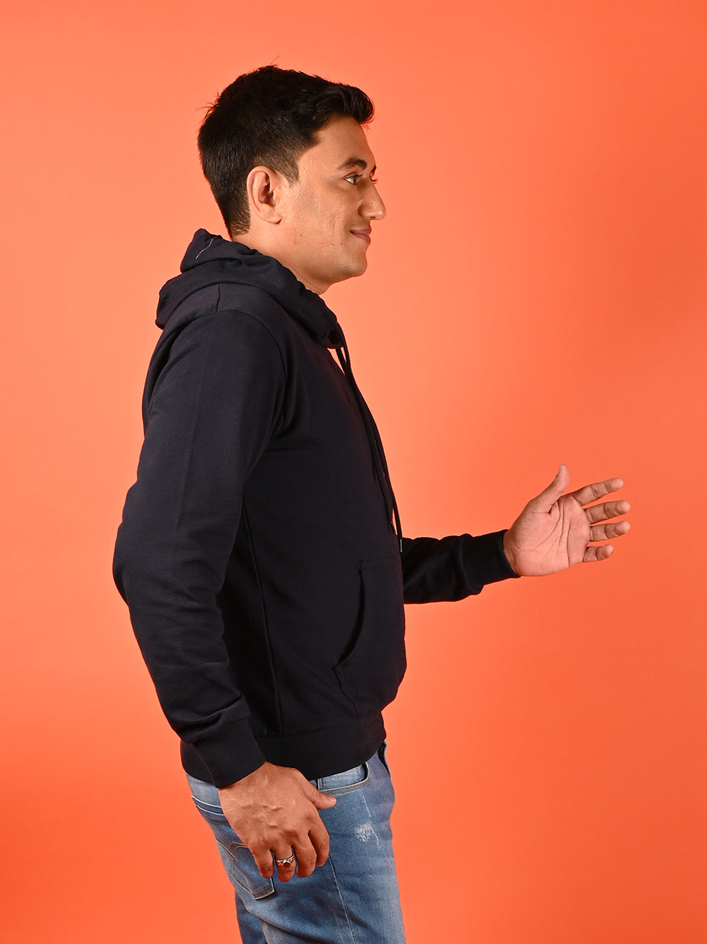 Navy Men's Hoodie