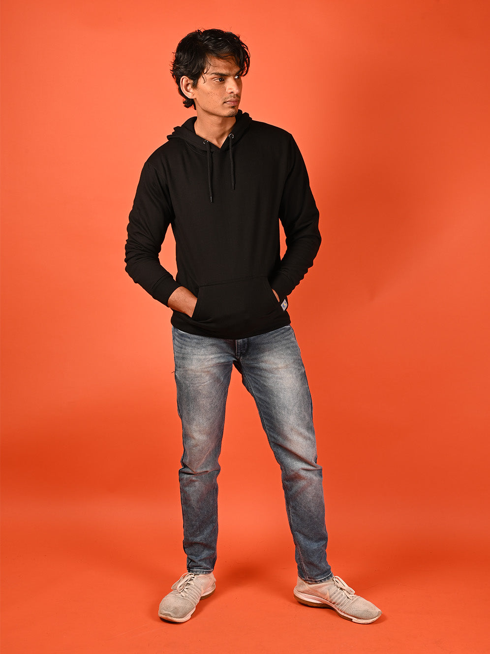 Black Men's Hoodie