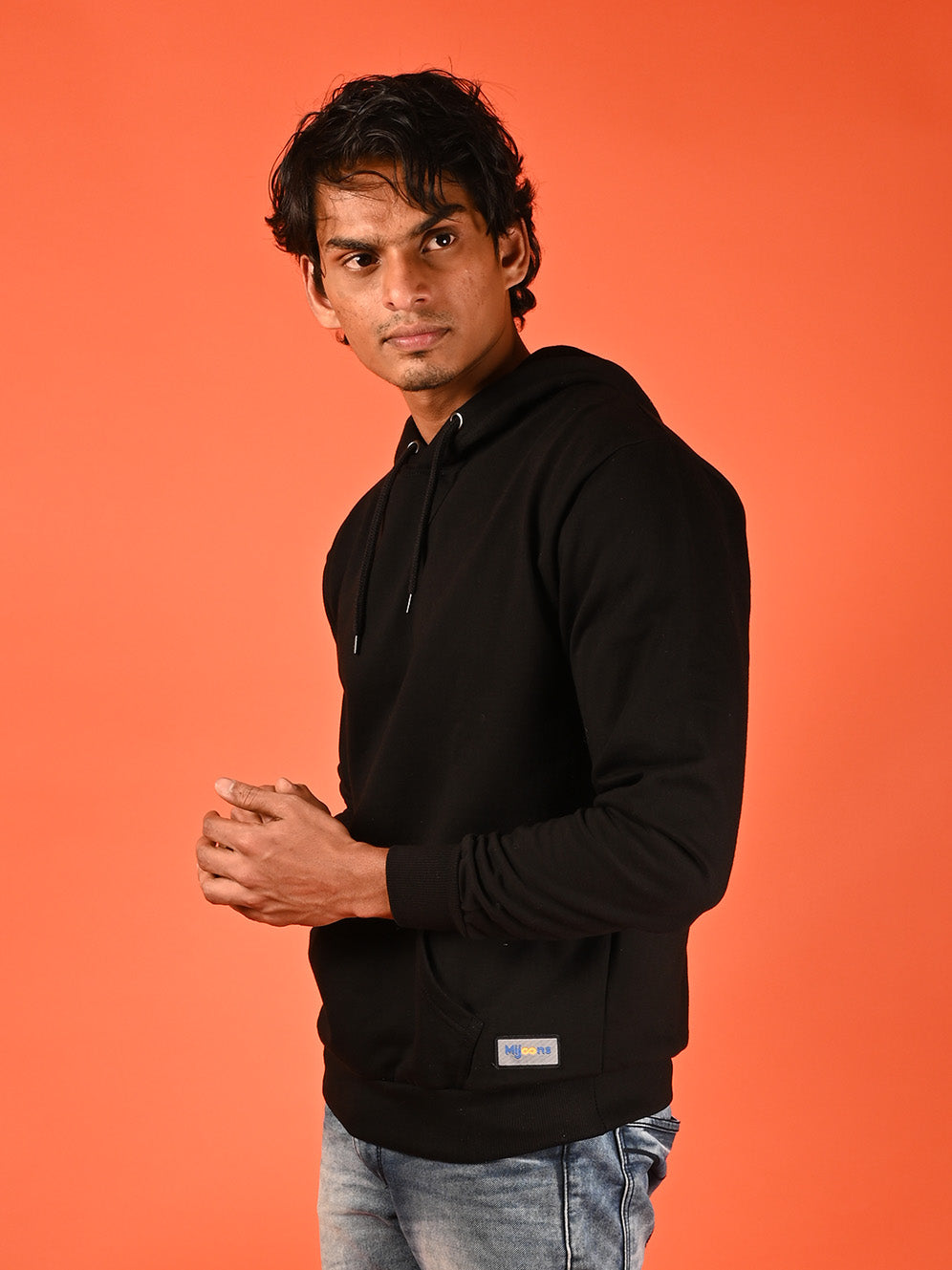 Black Men's Hoodie