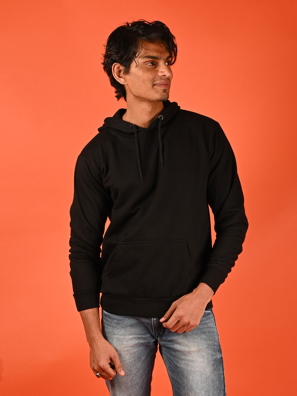 Black Men's Hoodie