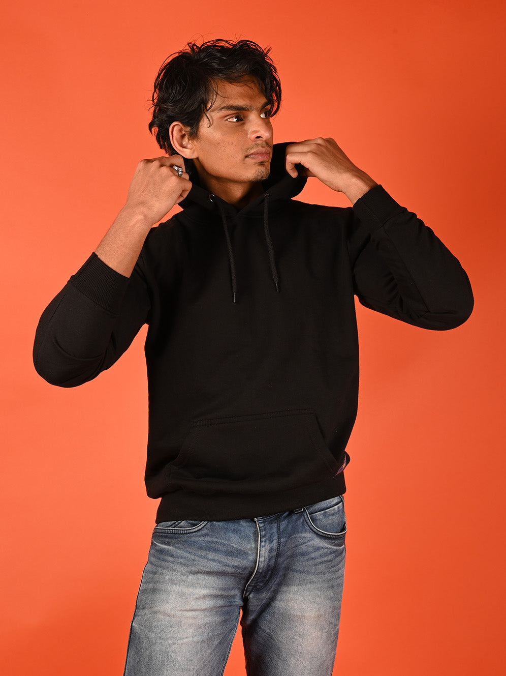 Black Men's Hoodie