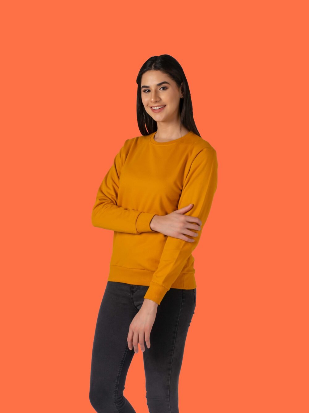 Women’s Sweatshirts: The Mustard Yellow