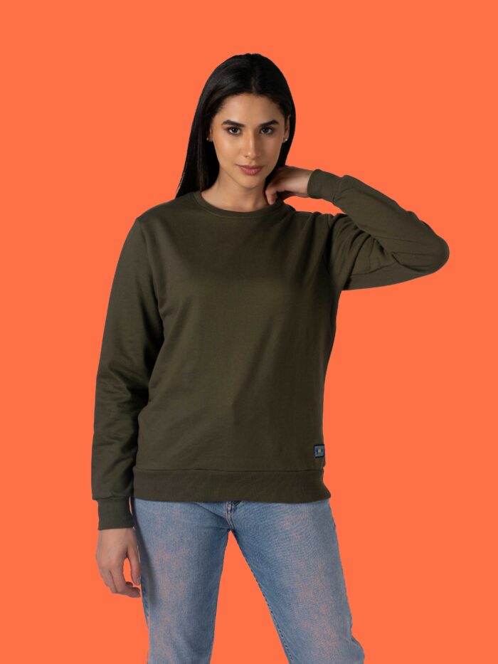 Women’s Sweatshirts: The Olive Green