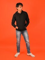 MIJOONS Signature Jet Black Hoodie - Image 2
