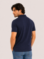 MIJOONS Classic Polo – Navy Blue - Image 3