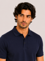 MIJOONS Classic Polo – Navy Blue - Image 8