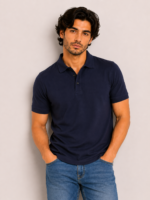 MIJOONS Classic Polo – Navy Blue - Image 7