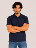 MIJOONS Classic Polo – Navy Blue