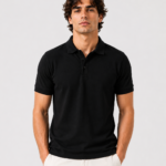 MIJOONS Classic Polo - Jet Black