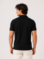 MIJOONS Classic Polo - Jet Black - Image 3