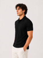 MIJOONS Classic Polo - Jet Black - Image 9