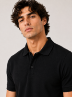 MIJOONS Classic Polo - Jet Black - Image 7