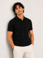 MIJOONS Classic Polo - Jet Black - Image 6