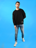MIJOONS Jet Black Sweatshirt - Image 2