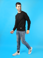MIJOONS Jet Black Sweatshirt - Image 4