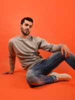 MIJOONS Grey Melange Sweatshirt - Image 7