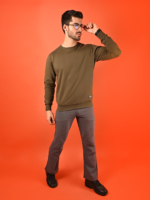 MIJOONS Olive Green Sweatshirt - Image 4