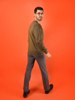 MIJOONS Olive Green Sweatshirt - Image 3