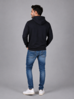 MIJOONS Signature Navy Blue Hoodie - Image 4