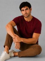 MIJOONS Premium SUPIMA – Maroon - Image 3
