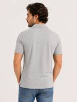 MIJOONS Classic Polo – Grey Melange - Image 8