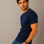MIJOONS Premium SUPIMA – Navy Blue