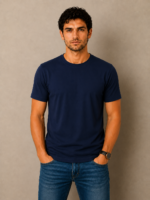 MIJOONS Premium SUPIMA – Navy Blue - Image 5