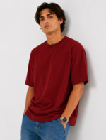 Oversized Terry – Maroon - Image 6