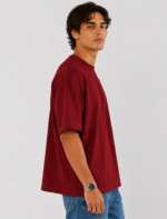 Oversized Terry – Maroon - Image 3