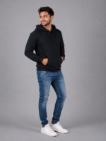 MIJOONS Signature Navy Blue Hoodie - Image 5