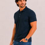 MIJOONS Classic Polo – Petrol Blue