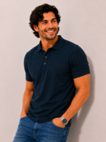 MIJOONS Classic Polo – Petrol Blue - Image 4