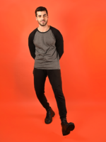 MIJOONS Raglan - Black Charcoal