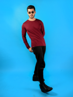 MIJOONS Solid Full Sleeve – Maroon - Image 6