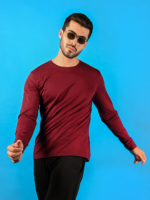 MIJOONS Solid Full Sleeve – Maroon - Image 5