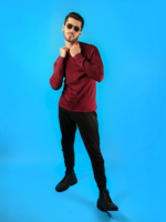 MIJOONS Solid Full Sleeve – Maroon - Image 3