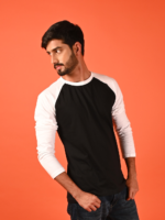 MIJOONS Raglan - White & Black